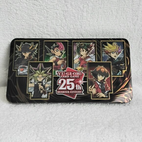 NM/M Yu-Gi-Oh! English Edition 1st Edition 25th Anniv. Tin of Dueling Heroes!! - Picture 4 of 8
